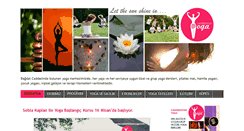 Desktop Screenshot of caddebostanyoga.com